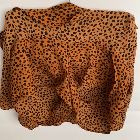 Love for humanity cheetah Skort Size M - Picture 3 of 6
